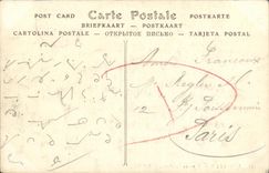 Tipos de Honfleur de la POSTAL de la VENDIMIA de pescados de Moulieres
