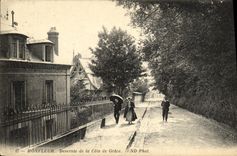 VINTAGE POSTCARD Honfleur Descent of the Dimension of Grace