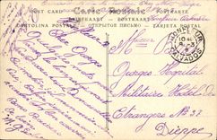 Pendiente de Honfleur de la POSTAL de la VENDIMIA de la dimension de la tolerancia