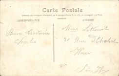 POSTAL Honfleur de la VENDIMIA el bulevar de Carnot y la linterna del hogar de L vieja gente