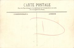 POSTAL Honfleur de la VENDIMIA los ninos de Carnot del bulevar