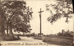 CPA Honfleur Le Calvaire de la Cote de Grace 