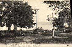 CPA Honfleur Notre Dame de Grace le Calvaire