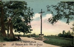 CPA Honfleur Le Calvaire de la Cote de Grace