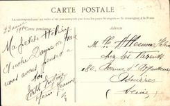 VINTAGE POSTCARD Honfleur Vault NR D of Grace