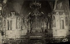 POSTAL MODERNA camara acorazada del peregrinaje de Honfleur del ND de la tolerancia