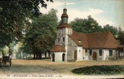 POSTAL Honfleur Notre Dame de la VENDIMIA de la tolerancia