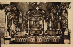 POSTAL Honfleur interior de la VENDIMIA de tolerancia