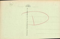 POSTAL Honfleur de la VENDIMIA la Virgen de Notre Dame de Grace el ataque frontal