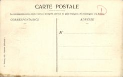 POSTAL Honfleur de la VENDIMIA del traje en traje del folklore de la chica joven de Normandia