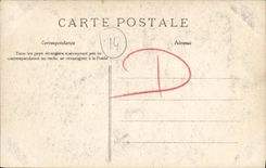 Estandares de Honfleur de la POSTAL de la VENDIMIA y persona rica campesina de los trajes de los alrededores del folklore de Honfleur