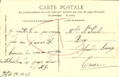 Imperio del folklore del traje de Honfleur Normandia de la POSTAL de la VENDIMIA 1r