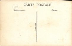 Monumento de la guerra de Honfleur de la POSTAL de la VENDIMIA de la gran guerra de Militaria