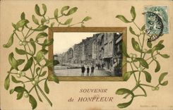 CPA Honfleur Souvenir Gui 