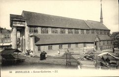 POSTAL Honfleur Sainte Catherine Marche de la VENDIMIA