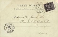 POSTAL Honfleur L iglesia Sainte Catherine de la VENDIMIA