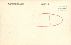 POSTAL Honfleur interior de la VENDIMIA de L iglesia Sainte Catherine