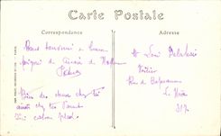 Apse de Honfleur de la POSTAL de la VENDIMIA de L iglesia Saint Catherine