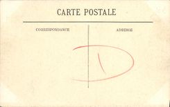 Campana torre de Honfleur de la POSTAL de la VENDIMIA Saint de Catherine Marche