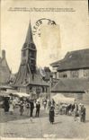 CPA Honfleur La Tour Carree de L Eglise Saint Catherine Marche