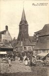 CPA Honfleur L Eglise Saint Catherine Marche