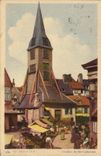 CPA Honfleur Clocher de Sainte Catherine Marche 