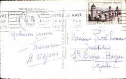 CPM Honfleur Le clocher de Eglise Sainte Catherine