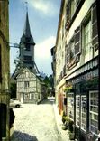 CPM Honfleur Le Clocher Eglise Sainte Catherine vu d une vieille rue