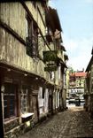 CPM Honfleur Le Musee et Rue de la Prison