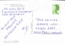 POSTAL MODERNA opinion de Honfleur sobre el lavabo viejo el feastday de los marineros