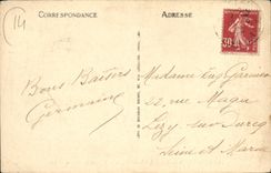 Hotel de Honfleur de la POSTAL de la VENDIMIA del caballo de Blane y del barco de Le Havre