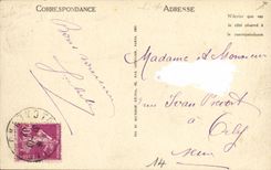 CPA Honfleur La Jetee Bateau