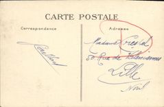 Lugartenencia y dimensiones de Honfleur de la POSTAL de la VENDIMIA el vassal