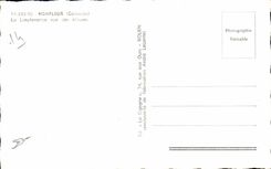 POSTAL MODERNA Honfleur la lugartenencia vista de las cerraduras