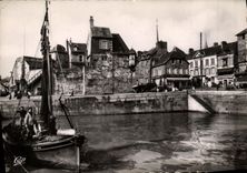 CPM Honfleur La Lieutenance Bateau