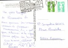CPM Honfleur L Eglise Sainte Catherine et le Marche
