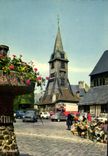 CPM Honfleur L Eglise Sainte Catherine et le Marche