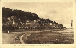 CPA Honfleur Le Mont Joli La cote de Grace