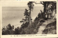 POSTAL Honfleur de la VENDIMIA escapado en el mar de la dimension de tolerancia