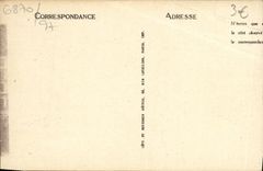 La POSTAL Honfleur de la VENDIMIA dimensiona Simeon santo y la linterna