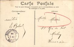 POSTAL Honfleur de la VENDIMIA el puerto y de la dimension los barcos de Leonard Saint