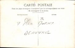 Real photo 7 place Morny Boucheri SELLIER TOP Deauville