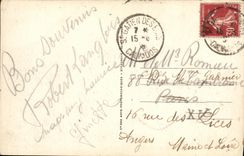 CPA Deauville Plage Vue sur la Plage