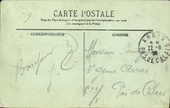 VINTAGE POSTCARD Deauville the Galiffet Villa