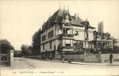 CPA Deauville Flower Cottage