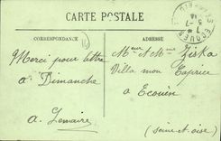 VINTAGE POSTCARD Deauville the Villa of the Lighthouse