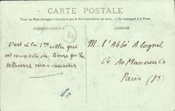 VINTAGE POSTCARD Deauville the Terrace and Villas Elisabeth and Victoria