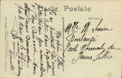 VINTAGE POSTCARD Deauville the Flowered Beach Villa of the Bees