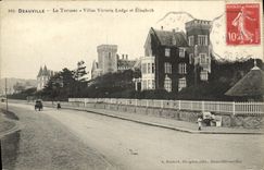 CPA Deauville La Terrasse Villas Victoria Lodge et Elisabeth