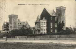 CPA Deauville Villas Elisabeth et Victoria Lodge